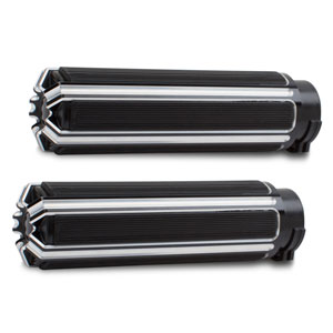 10-GAUGE BILLET GRIPS BLACK